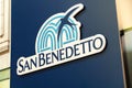 San Benedetto beverage company sign Royalty Free Stock Photo