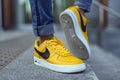 Nike Air Force One LV `07 Yellow