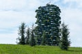 Italy, Milan, Ecological building by the architect, Stafano Boeri