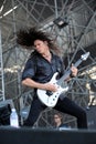 Megadeth , Chris Broderick, during the concert