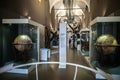 MILAN, ITALY - JUNE 9, 2016: antique globes at the Science and T Royalty Free Stock Photo