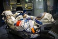 MILAN, ITALY - JUNE 9, 2016: astronaut spacesuit at the Science