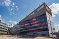 Milan, Italy - June 2023: Casa Milan, headquarter of the iconic football club