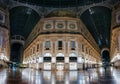 MILAN, ITALY - JUNE 18, 2016: Galleria Vittorio Emmanuele II, one of the most popular city shopping areas, nicely illuminated at