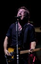 Bruce Springsteen during the concert