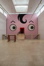 Triennale Design museum in Milan with an installation for the childhood