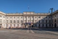 Milan, Italy - 30 June 2019: View of Palazzo Reale - Royal Palace Royalty Free Stock Photo