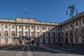 Milan, Italy - 30 June 2019: View of Palazzo Reale - Royal Palace Royalty Free Stock Photo