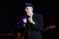 Leonard Cohen during the concert