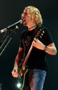 Nickelback , Chad Kroeger during the concert Royalty Free Stock Photo