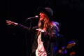 Patti Smith during the concert Royalty Free Stock Photo