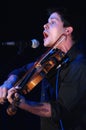 Live concert of the Seth Lakeman, the singer during the