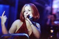 Spice Gilrs ,Geri Halliwell during the concert