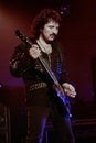 Black Sabbath ,Tony Iommi during the concert