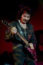 Black Sabbath   Tony Iommi during the concert Royalty Free Stock Photo