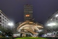 Martini Terrace in Diaz square - Milan, Italy Royalty Free Stock Photo