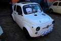 Milan, Italy - March 20, 2016: fiat 500 vintage car rally