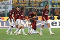 Ronaldo , Gattuso and Milan Players celebrates after the goal