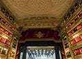 Scala opera house in Milan interior.