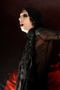 Marilyn Manson during the concert Royalty Free Stock Photo