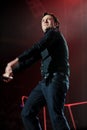 Tiziano Ferro during the show Royalty Free Stock Photo