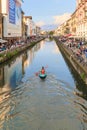 Grand Canal in Navigli district, Milan