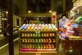 Milan, Italy - May 03, 2017: The shop with colorful italian ties