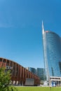 UniCredit And IBM Building In Porta Nuova Or New Door, The Main Business District In Milan Royalty Free Stock Photo