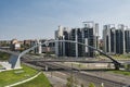 Milan Italy: modern buildings at Portello