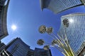 Milan, Italy, new Porta Nuova skyscrapers in Gae Aulenti square