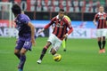 Kevin Prince Boateng in action during the match