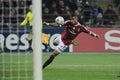 Kevin Prince Boateng in action during the match