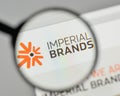 Milan, Italy - November 1, 2017: Imperial Brands logo on the web