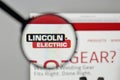 Milan, Italy - November 1, 2017: Lincoln Electric Holdings logo