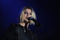 Emma Marrone during the concert Royalty Free Stock Photo