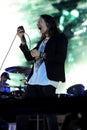 Incubus, Brandon Boyd, during the concert