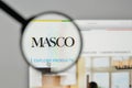 Milan, Italy - November 1, 2017: Masco logo on the website homepage. Royalty Free Stock Photo