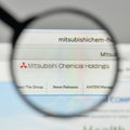 Milan, Italy - November 1, 2017: Mitsubishi Chemical Holdings lo