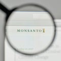 Milan, Italy - November 1, 2017: Monsanto logo on the website ho