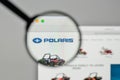 Milan, Italy - November 1, 2017: Polaris Industries logo on the