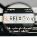 Milan, Italy - November 1, 2017: Reed Elsevier RELX Group logo o