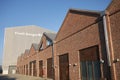 View of Hangar Bicocca modern art museum