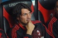 Paolo Maldini before the match