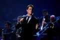 Michael Buble during the concert