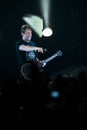 Nickelback , Chad Kroeger during the concert Royalty Free Stock Photo