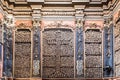 Milan, Italy. Ossuary Chapel in San Bernardino alle Ossa Church Royalty Free Stock Photo