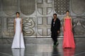 MILAN, ITALY - SEPTEMBER 20: Designer Alessandro De Benedetti walks the runway after the Mila Schon show