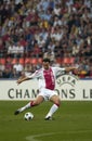 Zlatan Ibrahimovic in action during the match Royalty Free Stock Photo