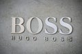 Milan, Italy - September 24, 2017: Hugo Boss store in Milan. Fa Royalty Free Stock Photo