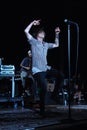 Incubus ,Brandon Boyd, during the concert